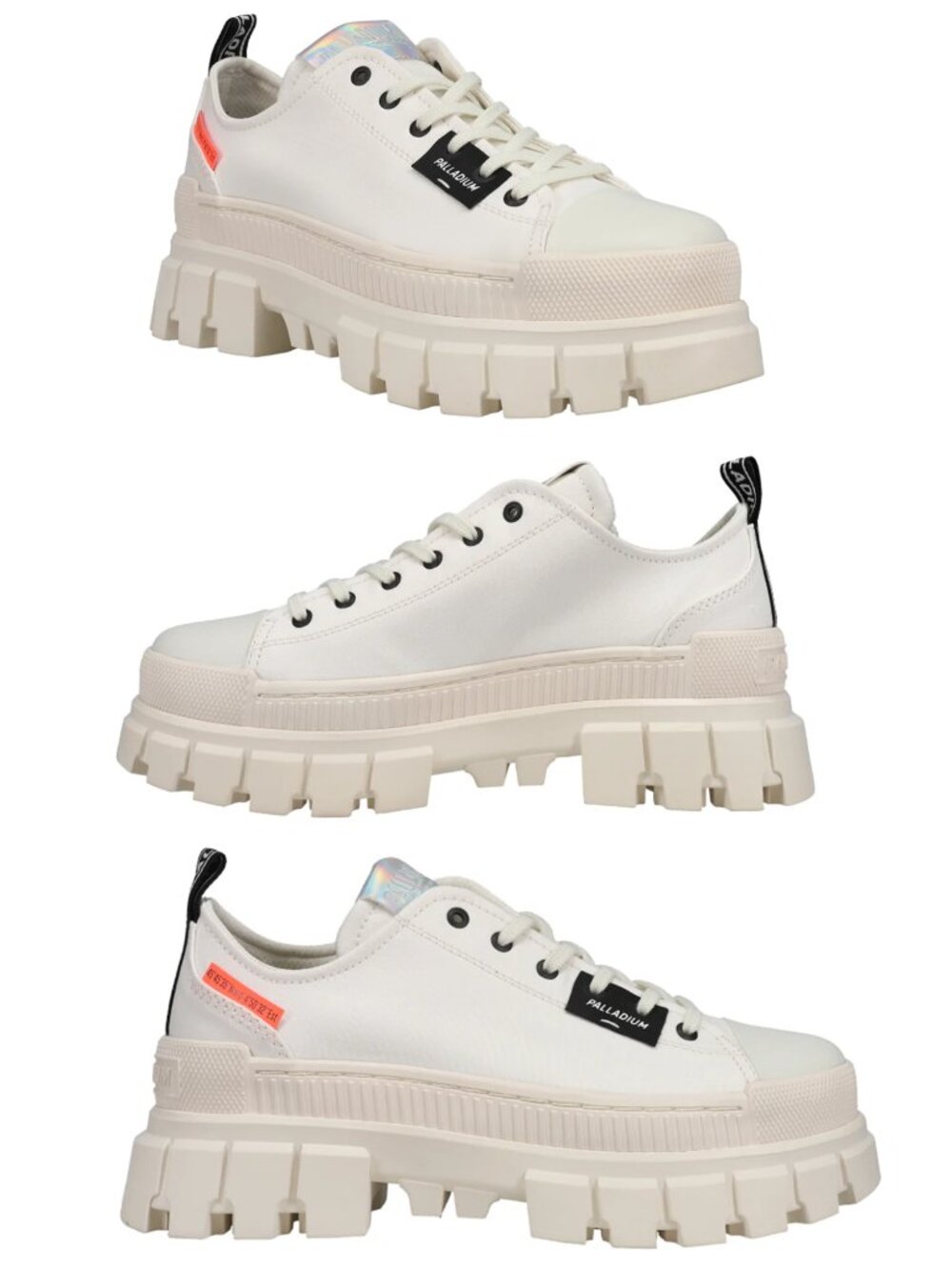 NIB Women's Palladium Revolt Lo TX Platform Laceup Sneakers Size 10 - Picture 11 of 12